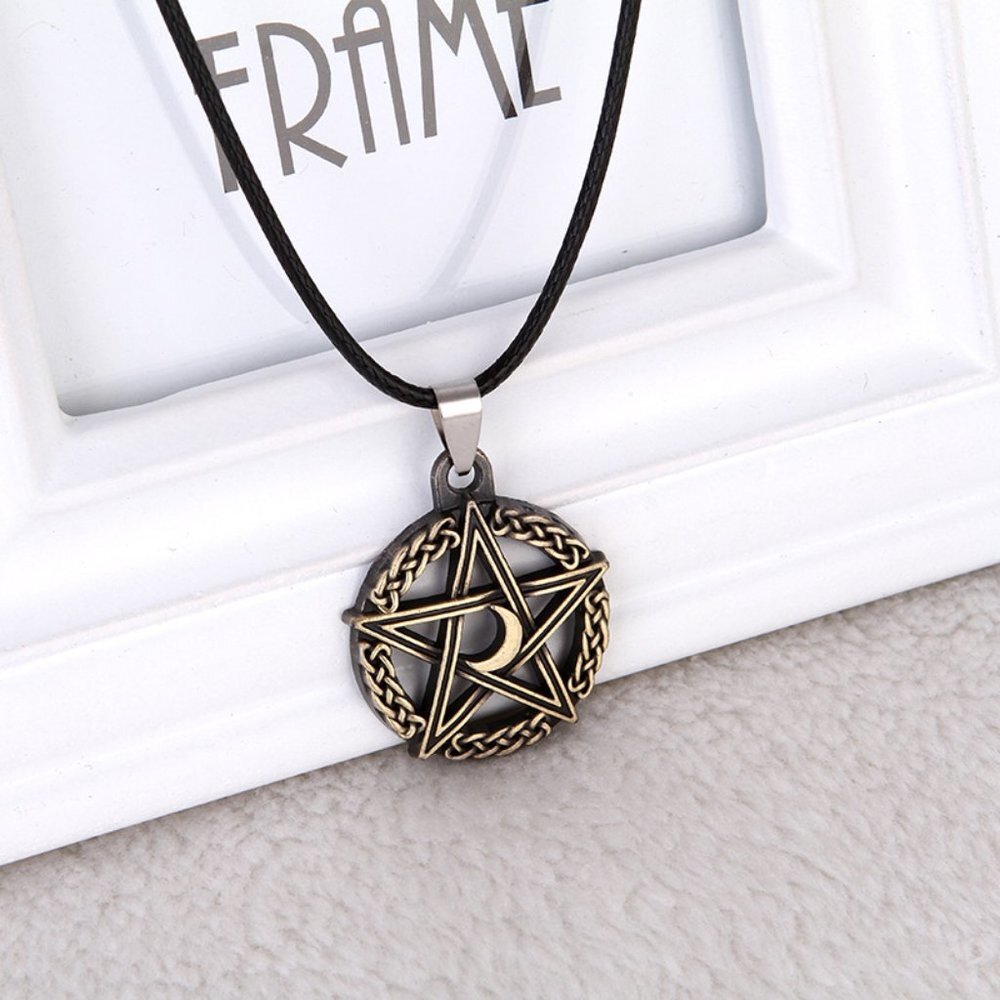 Foreign Trade Viking Leather Rope Necklace, N90201p147 View 5